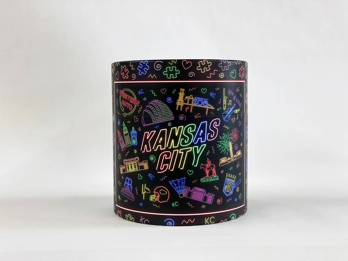 Neon Lights Kansas City Puzzle