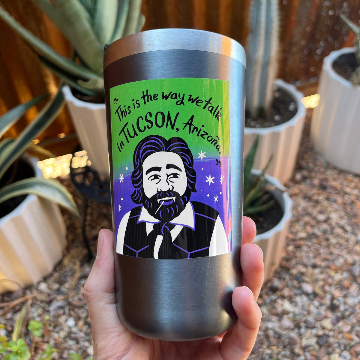 What We Do in the Shadows sticker - Jackie Daytona - Tucson