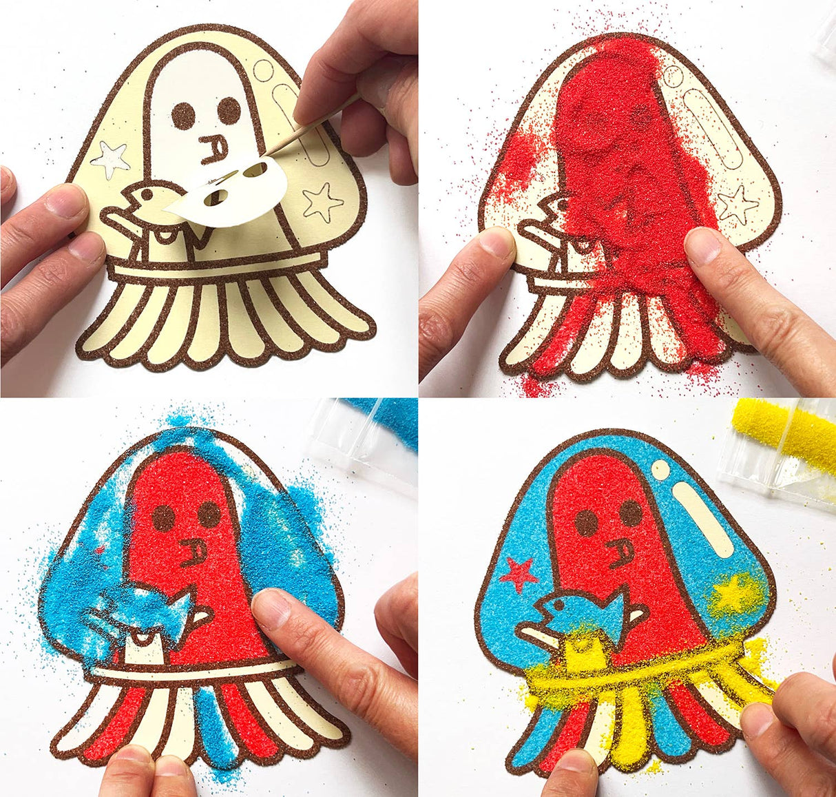 DIY Sand Art Kit - The Jellyfish Hotel