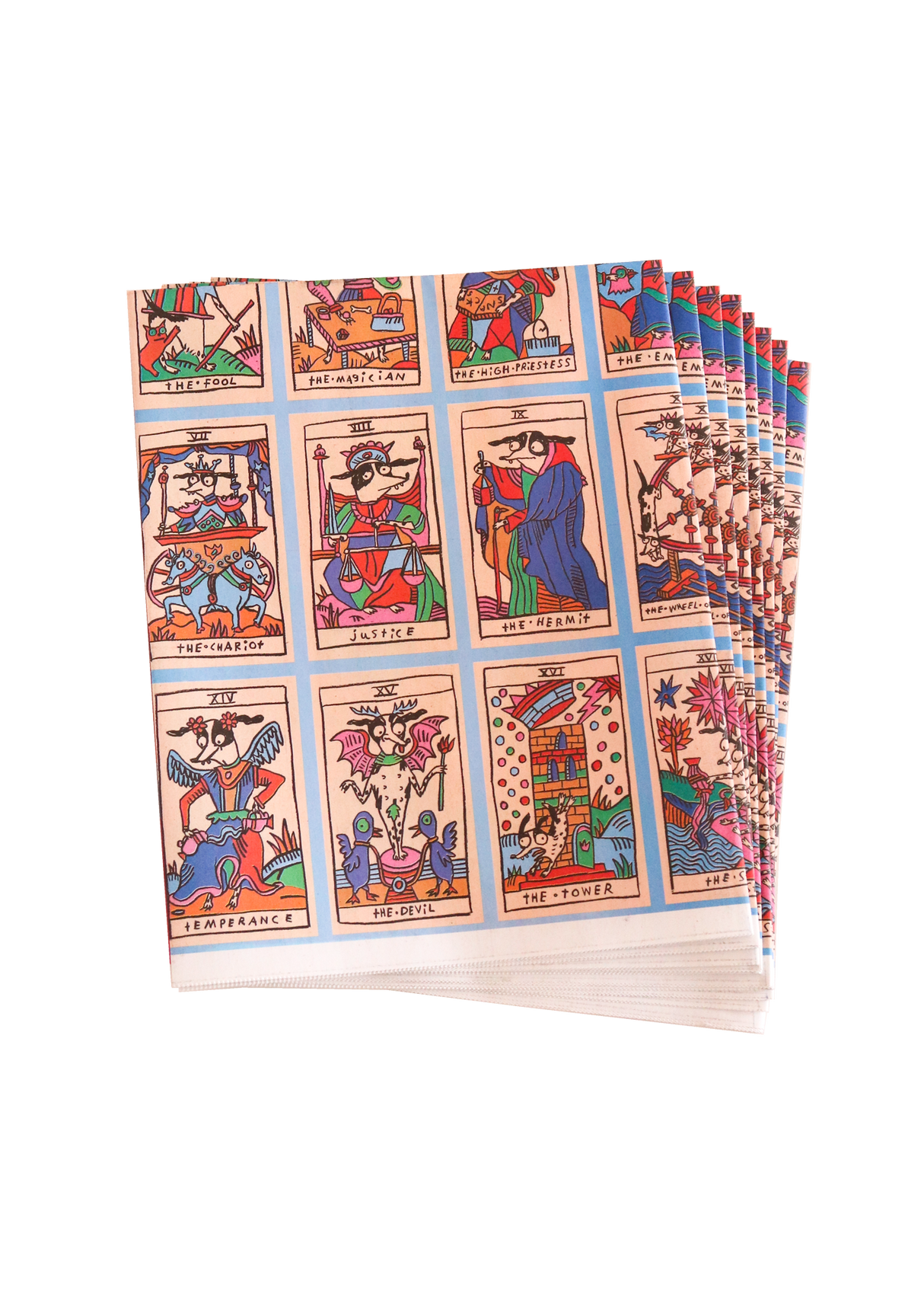 Cowgirl Tarot + Polka Dots Wrapping Paper