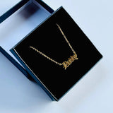 Daddy Necklace 18KGP Stainless Steel