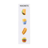 Colorful junk food magnets