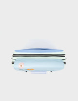 Cael Reversible Vista Blue Shoulder Bag - Camo Dreams Design