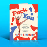 Goddamn Goddess Birthday Card