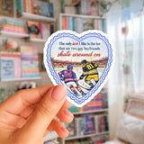 The Only Ice I Like Hockey Romance Sticker