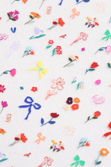Flower Pop Nail Sticker by Zoe Wodarz