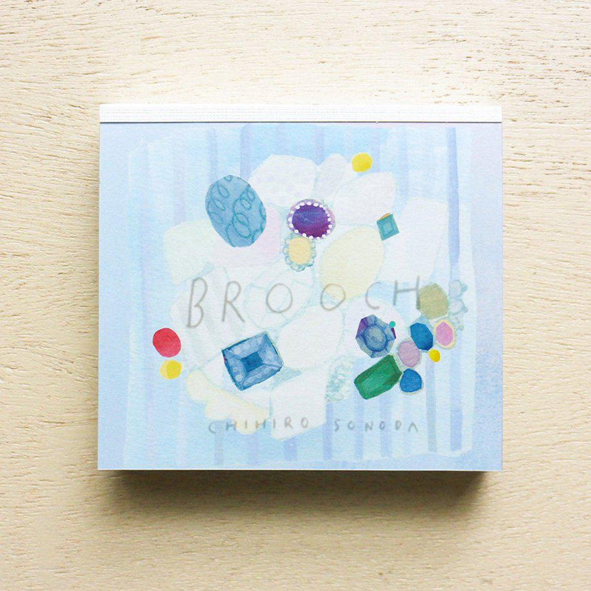 Brooch Block Memo Illustrated by Chihiro Sonoda