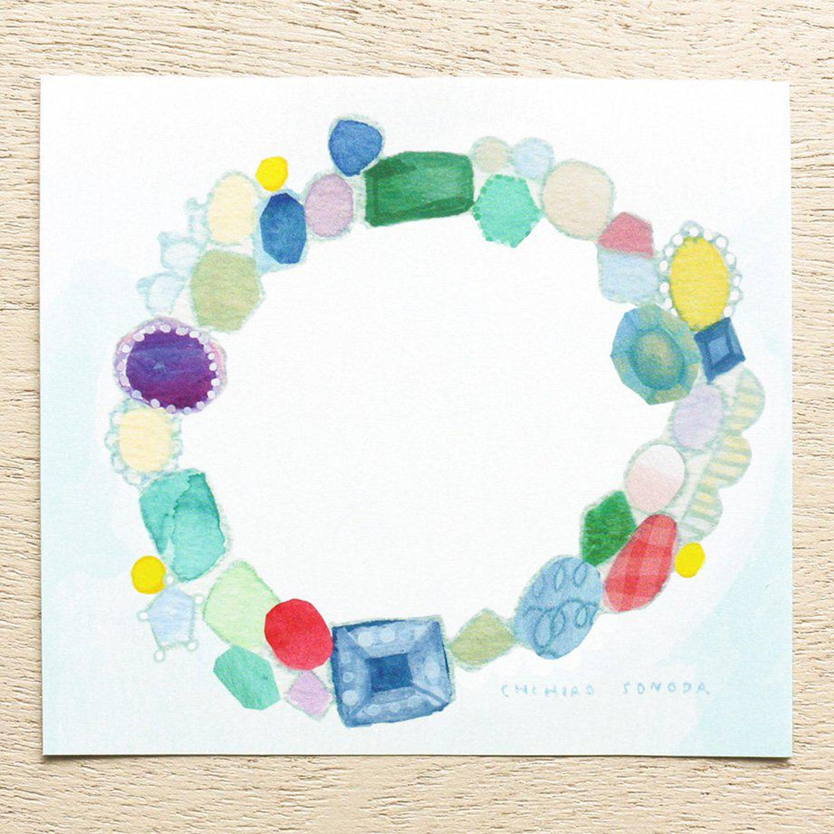 Brooch Block Memo Illustrated by Chihiro Sonoda