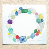 Brooch Block Memo Illustrated by Chihiro Sonoda