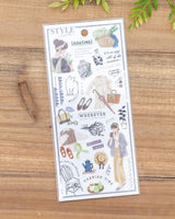 Everyday Life PET Sticker Sheet by Mind Wave
