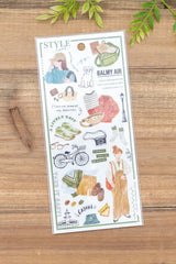 Everyday Life PET Sticker Sheet by Mind Wave