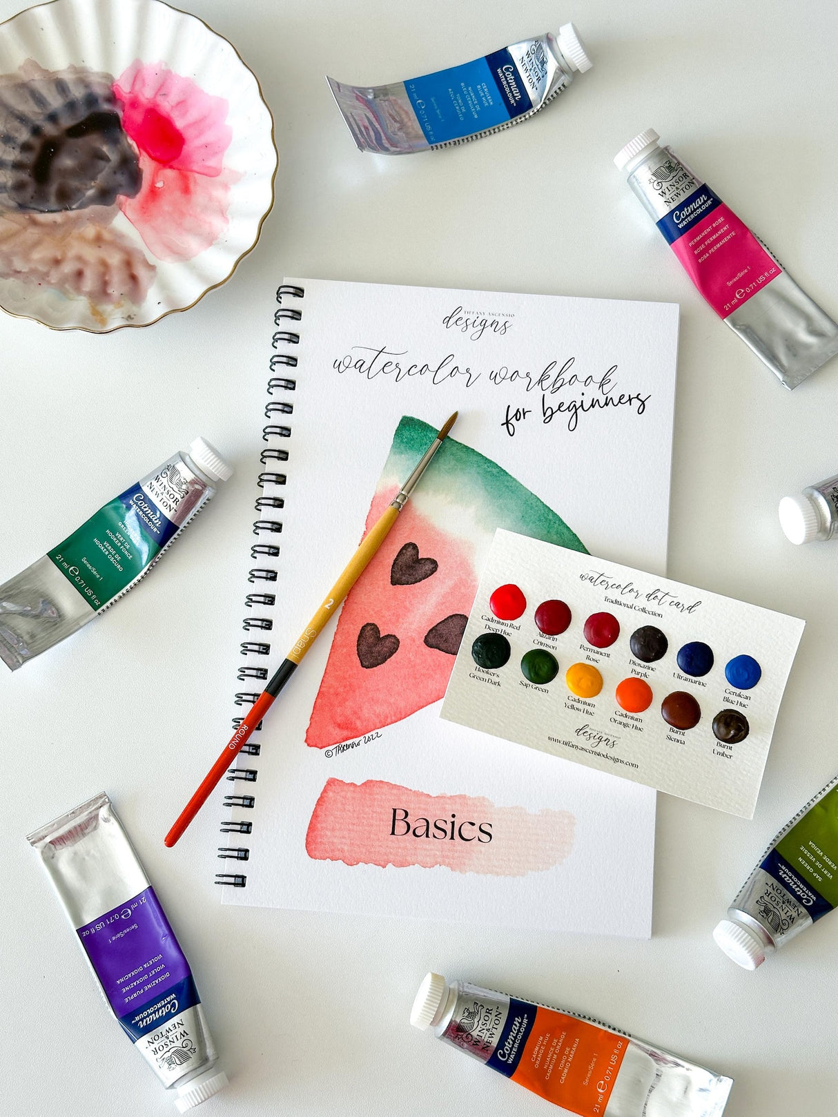 Beginner Watercolor Workbook