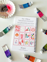 Beginner Watercolor Workbook
