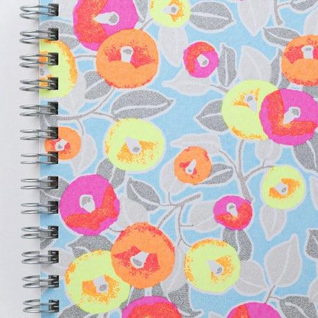 Washi Paper Neon A5 Spiral Notebook by Shogado