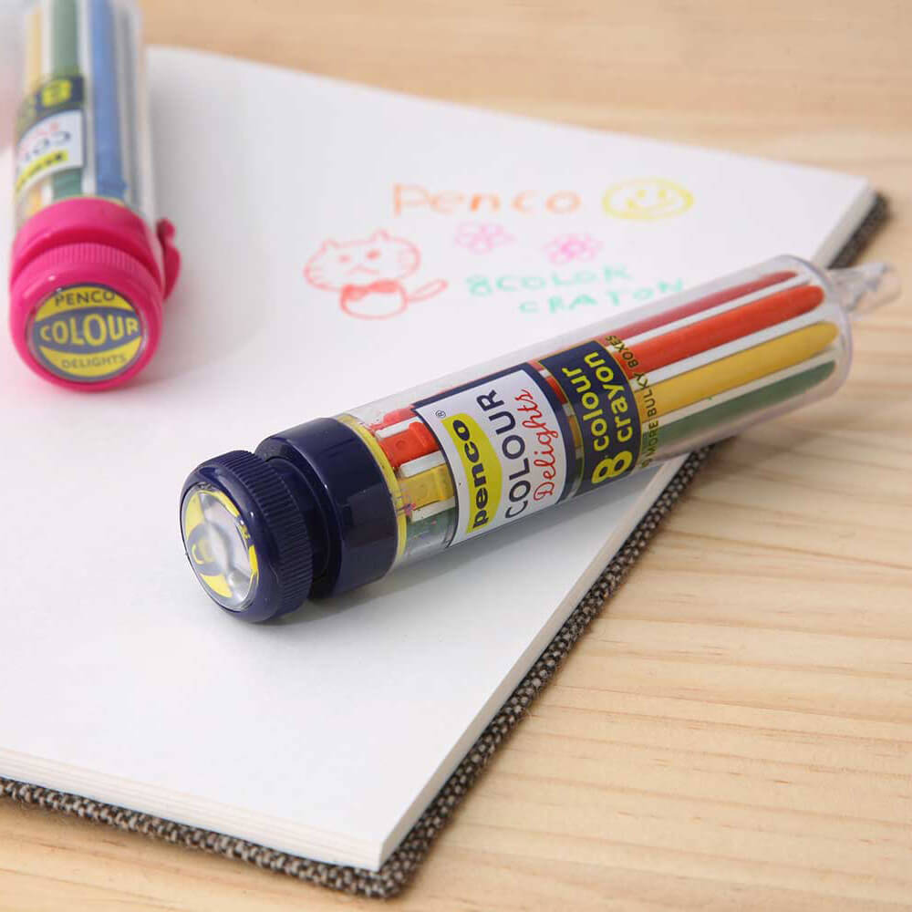8 Color Crayon by Penco
