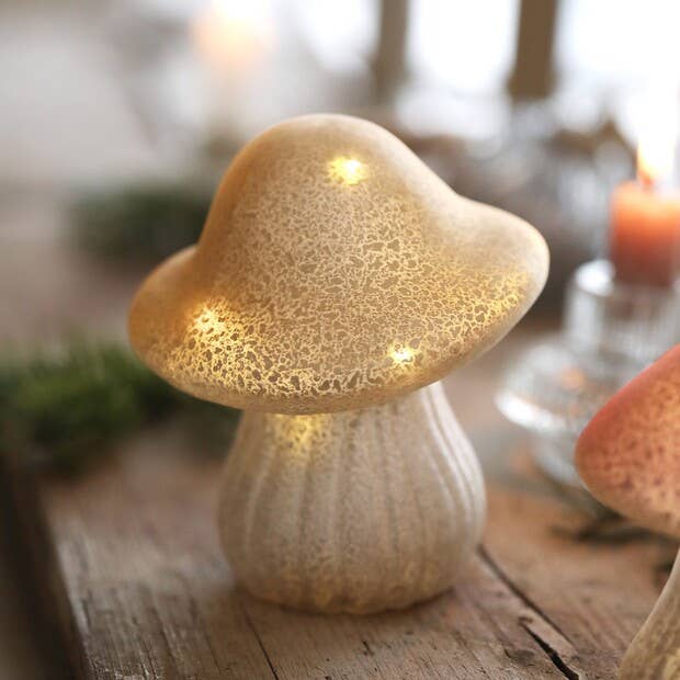 Glass Mushroom Light, Medium