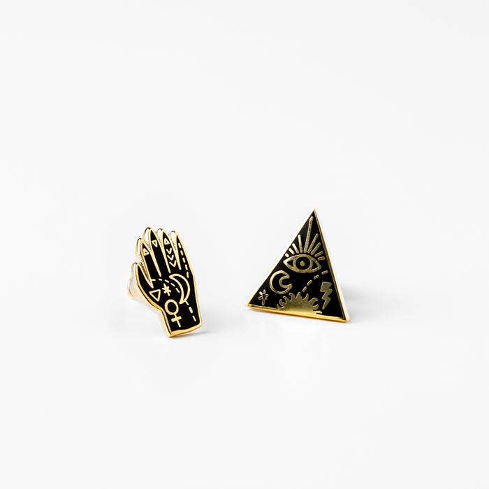 Mystic Powers Earrings [22k Gold Gilded]