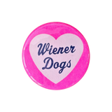 I Love Wiener Dogs Button