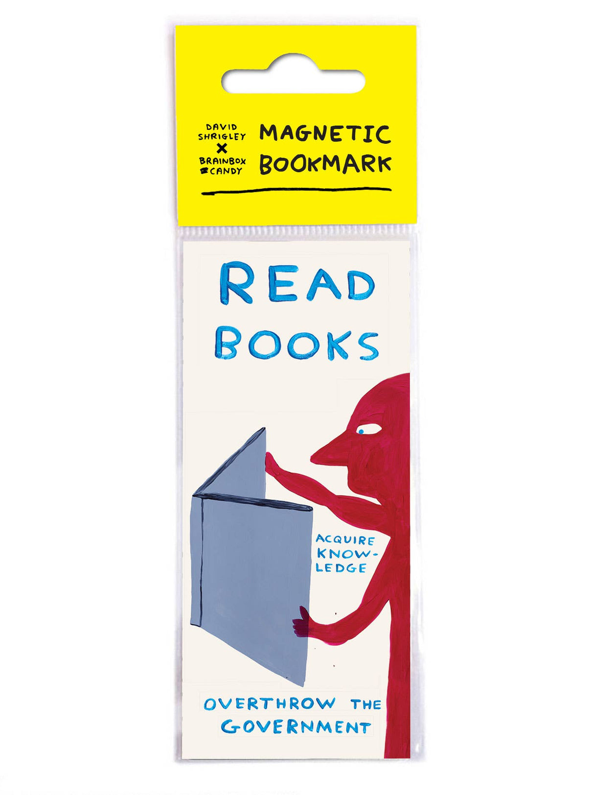 Overthrow the Government Magnetic Bookmark