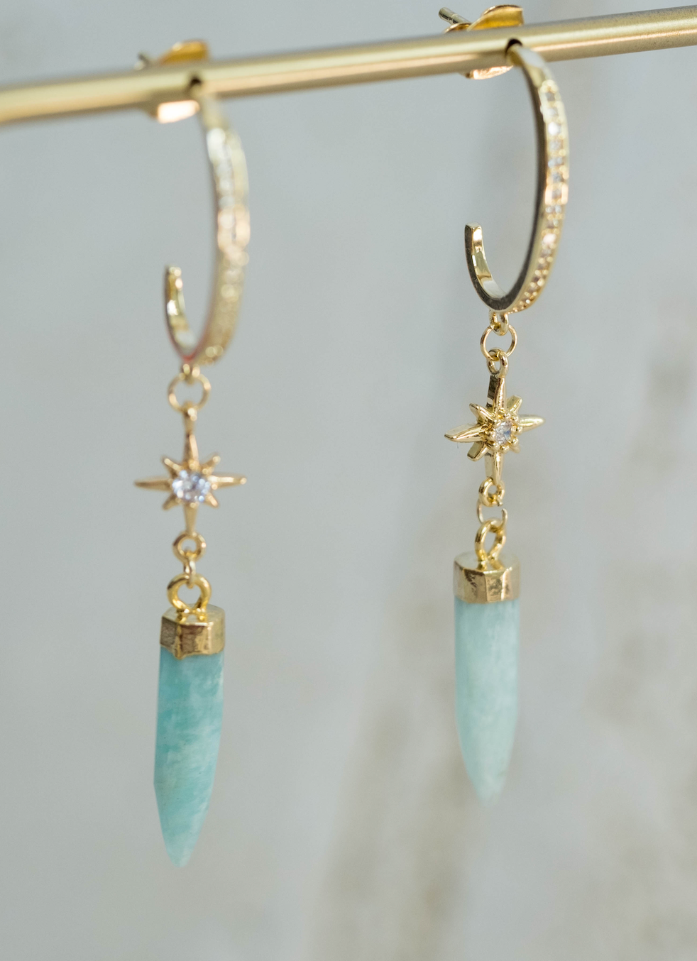 Natural Amazonite Drops