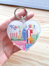 Kansas City Acrylic Keychain